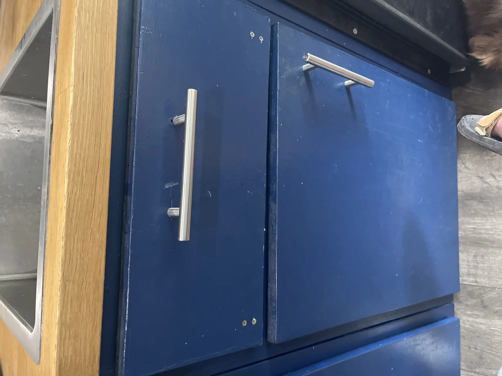 cabinet shelf closed