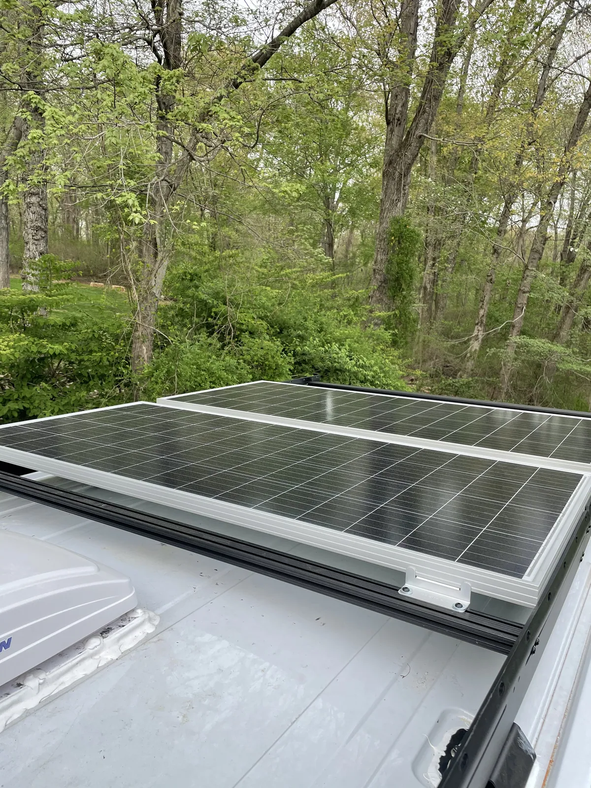 Roof Rack & Solar Panels
