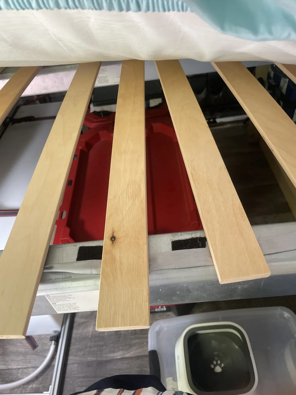 velcro Bed slats