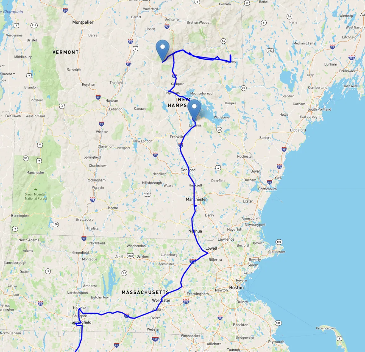 2022 route map
