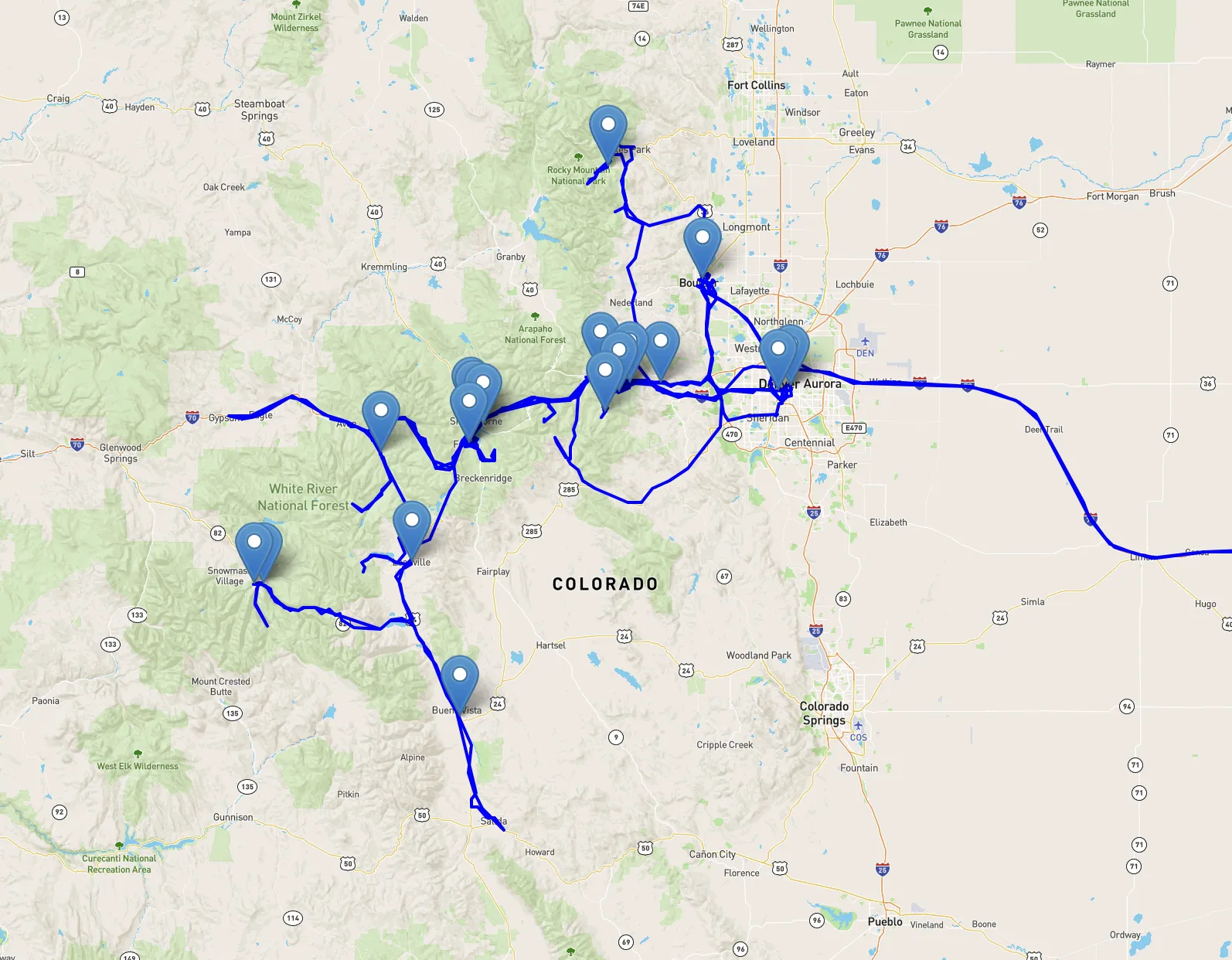 2023 route map