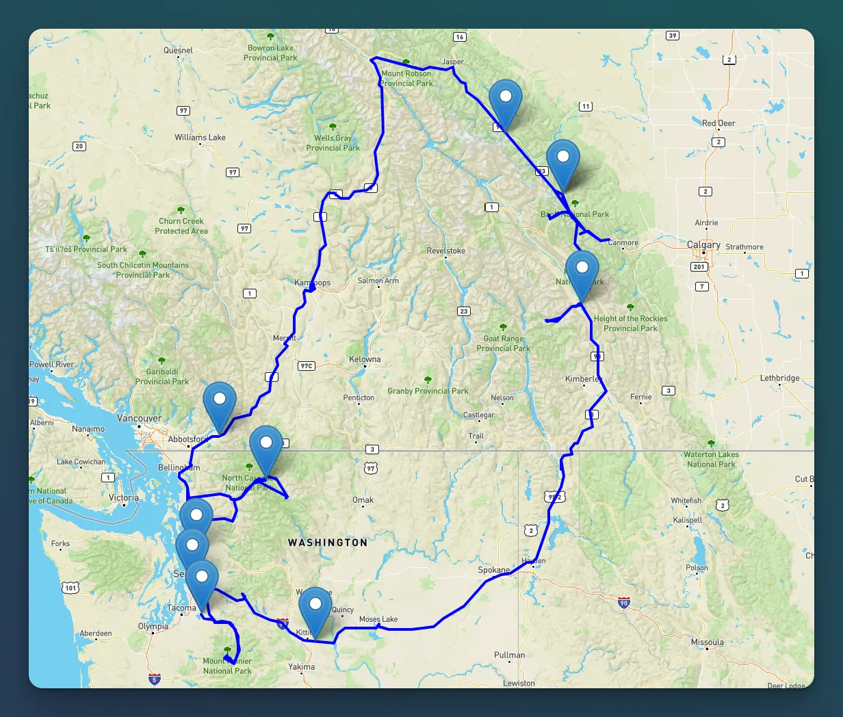 2024 route map